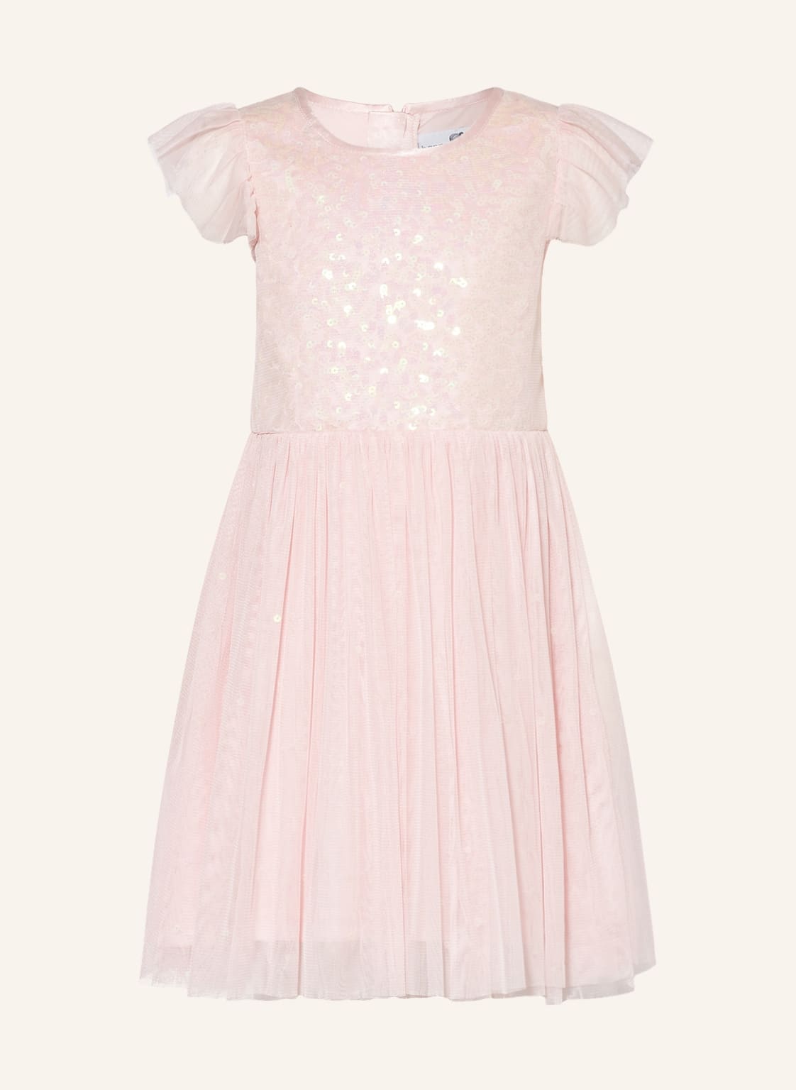 Image of Happy Girls Kleid Mit Pailletten rosa