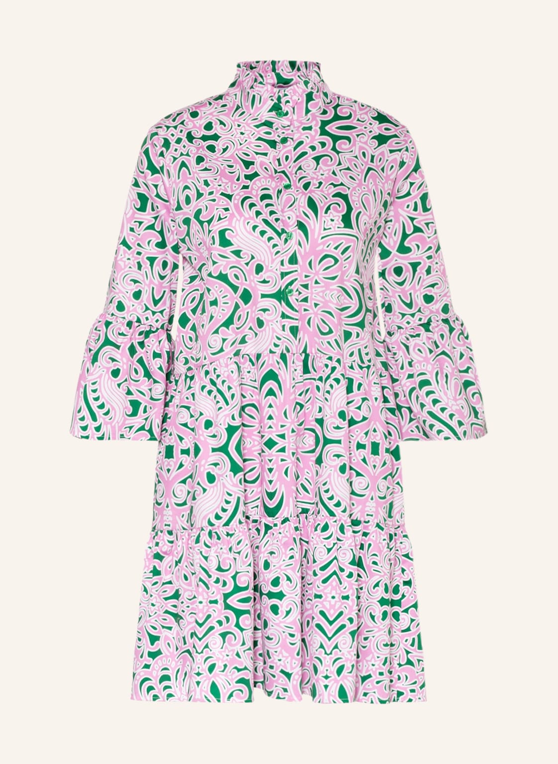 Image of Mrs & Hugs Kleid Mit 3/4-Arm gruen