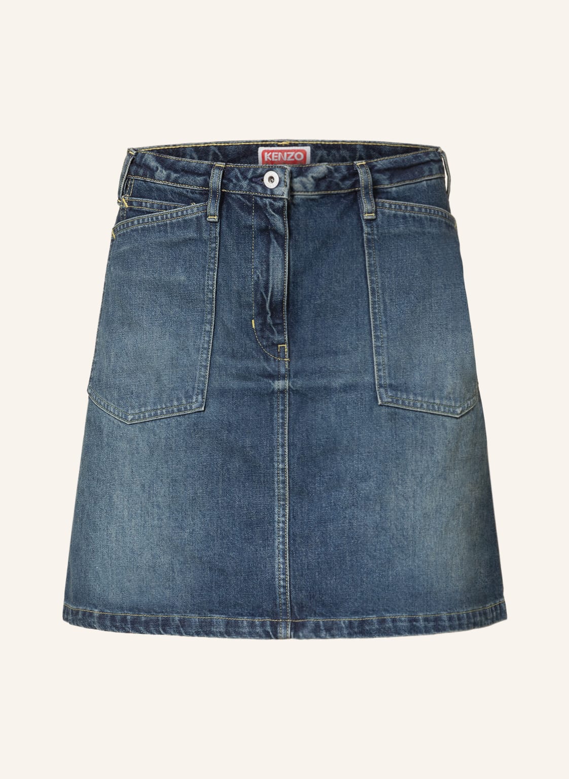Image of Kenzo Jeansrock blau
