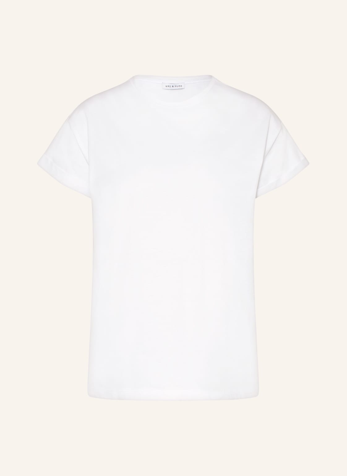 Image of Mrs & Hugs T-Shirt weiss