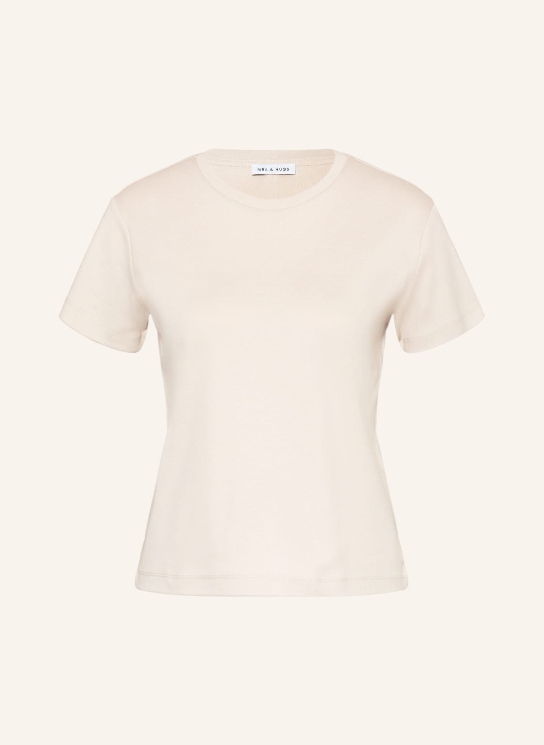 Image of Mrs & Hugs T-Shirt beige
