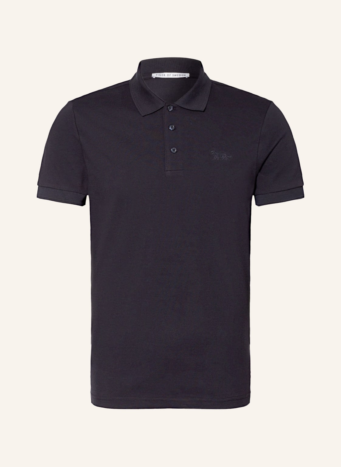 Image of Tiger Of Sweden Piqué-Poloshirt Darios blau