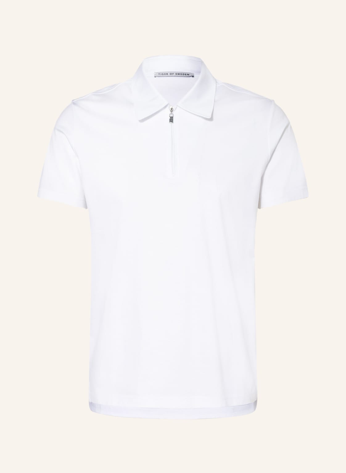 Image of Tiger Of Sweden Jersey-Poloshirt Laron weiss