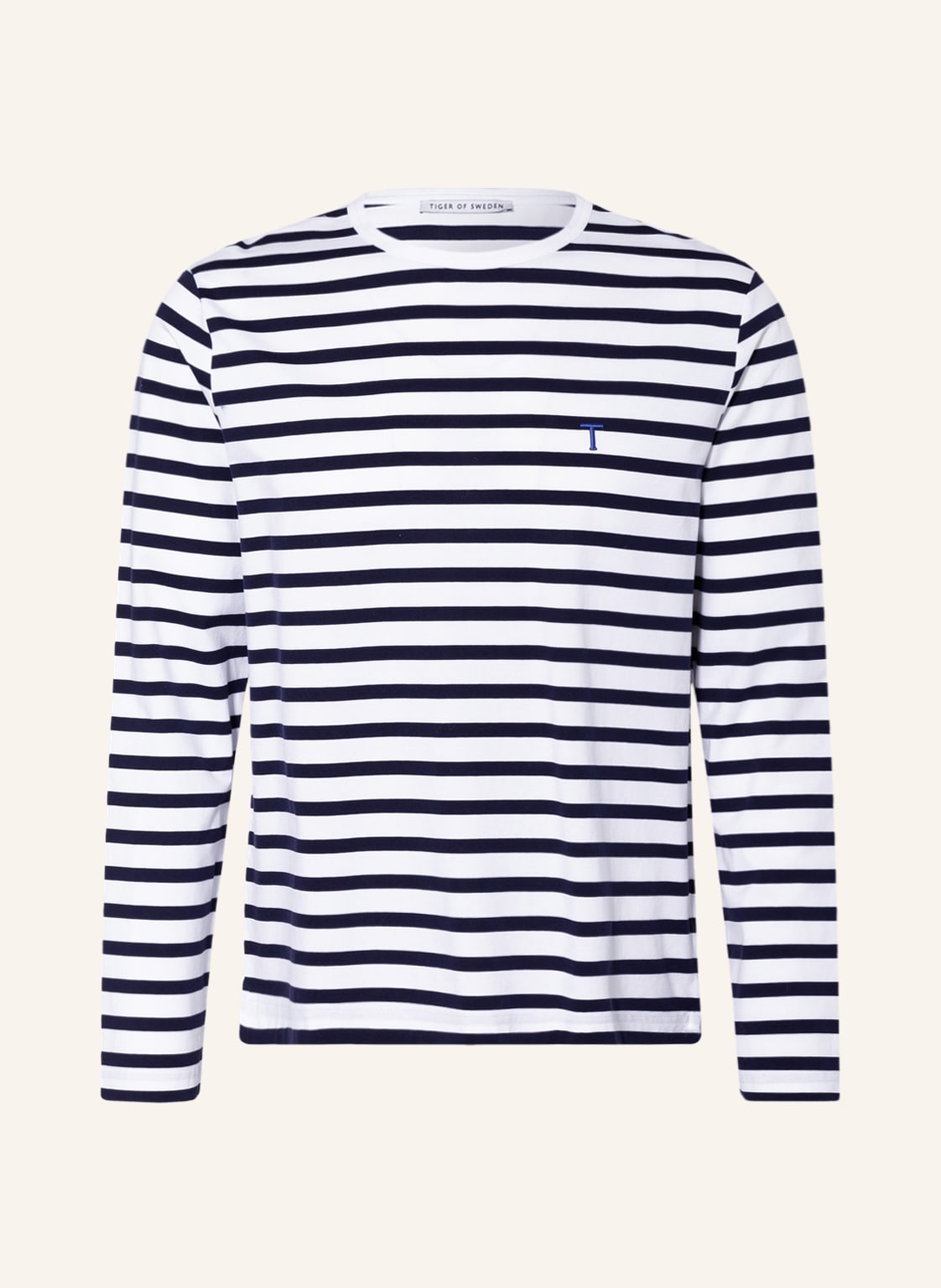 Image of Tiger Of Sweden Longsleeve Linden blau