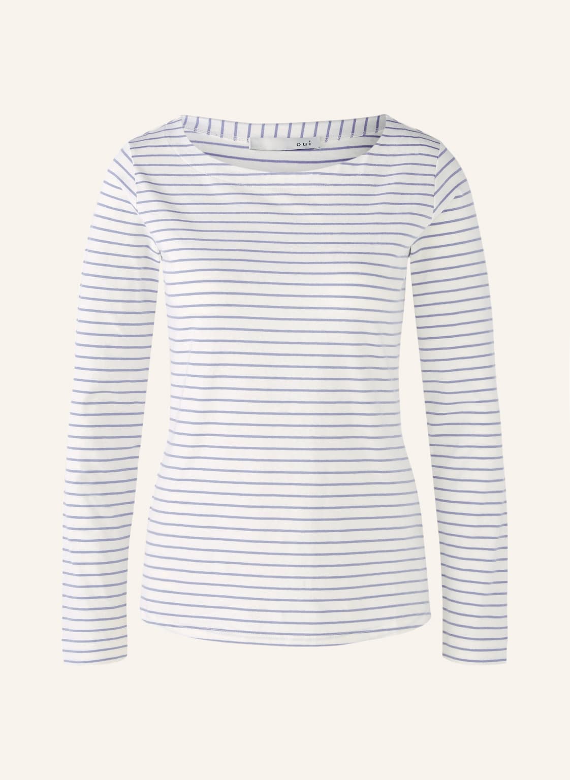 Image of Oui Longsleeve weiss