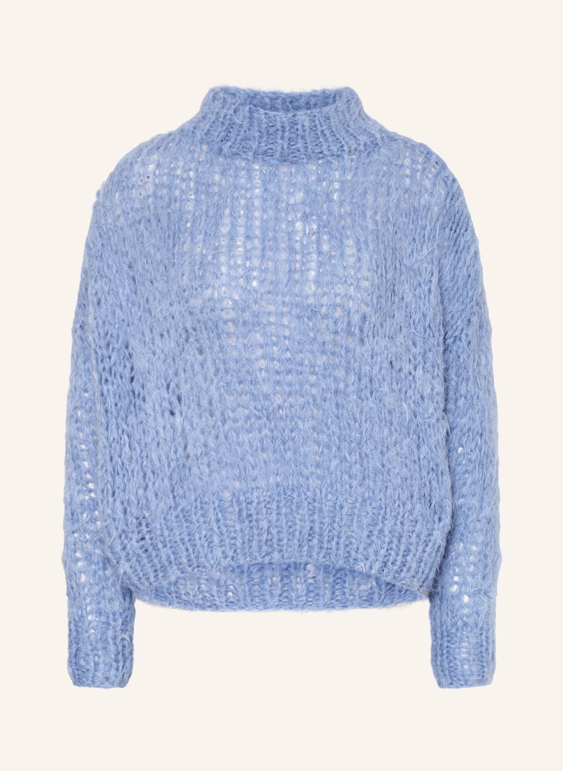 Image of Maiami Alpaka-Pullover blau