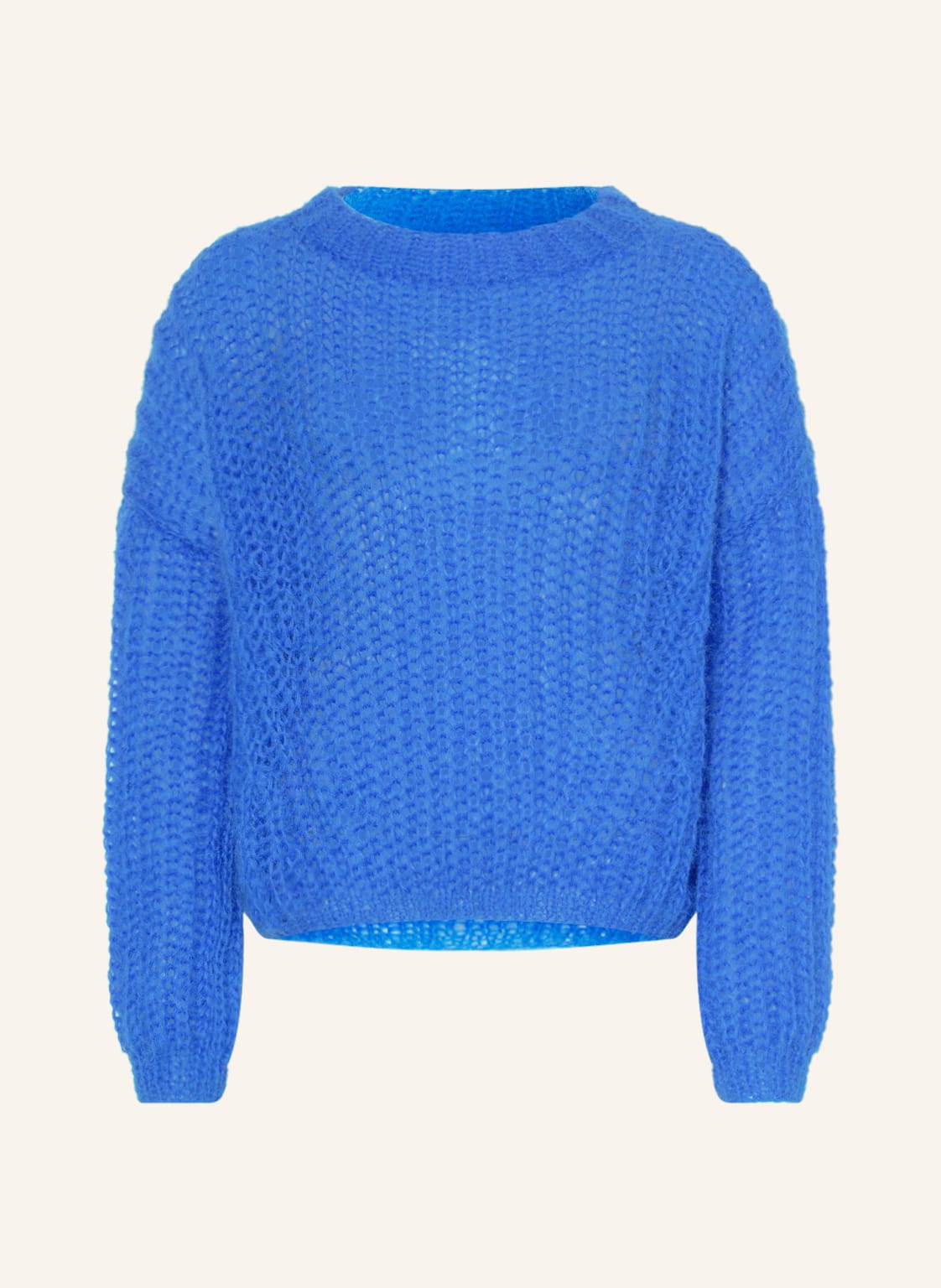 Image of Maiami Pullover Mit Mohair blau