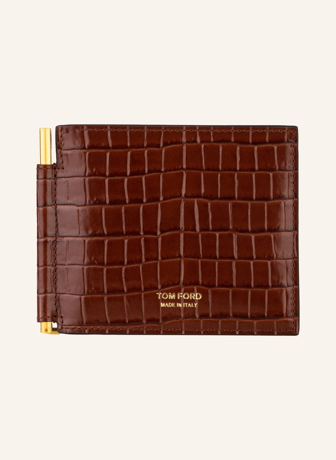 Image of Tom Ford Geldbörse Mit Geldklammer braun