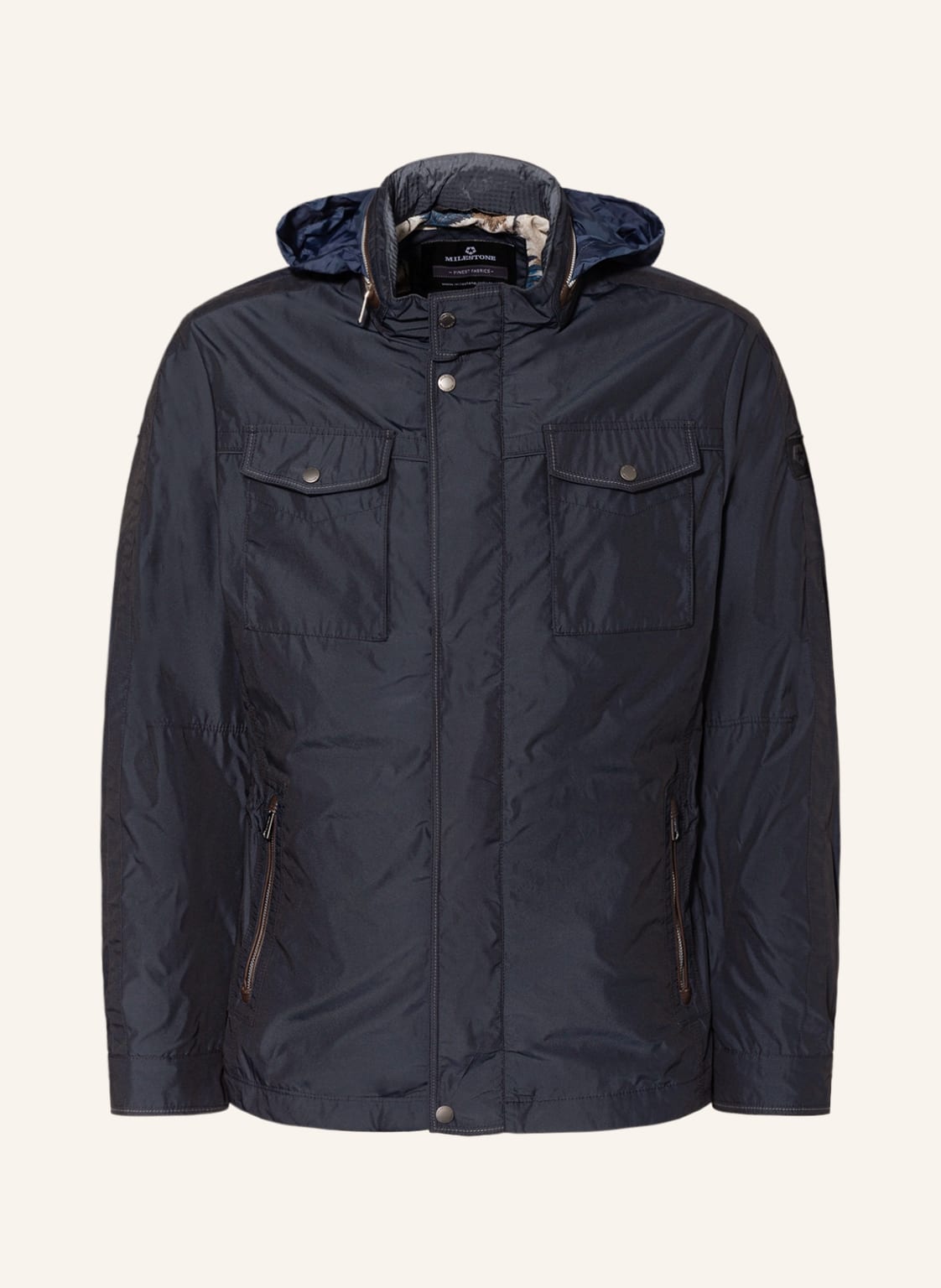 Image of Milestone Fieldjacket Ms-Catello blau