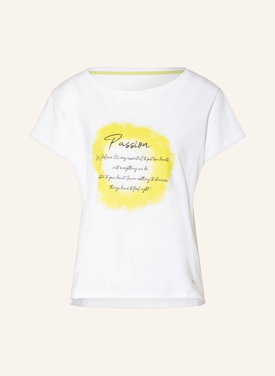 Image of Mos Mosh T-Shirt Misty gelb