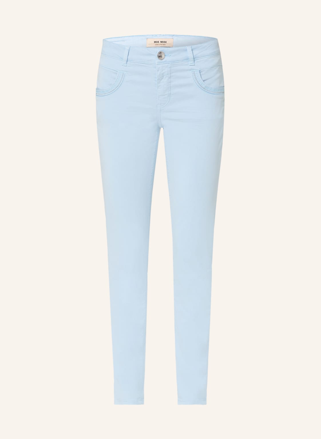 Image of Mos Mosh Hose Naomie Mit Glitzergarn blau