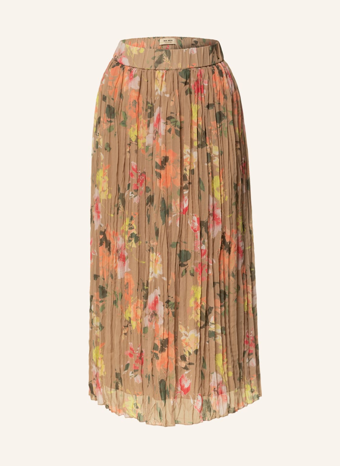 Image of Mos Mosh Plisseerock Gitta braun