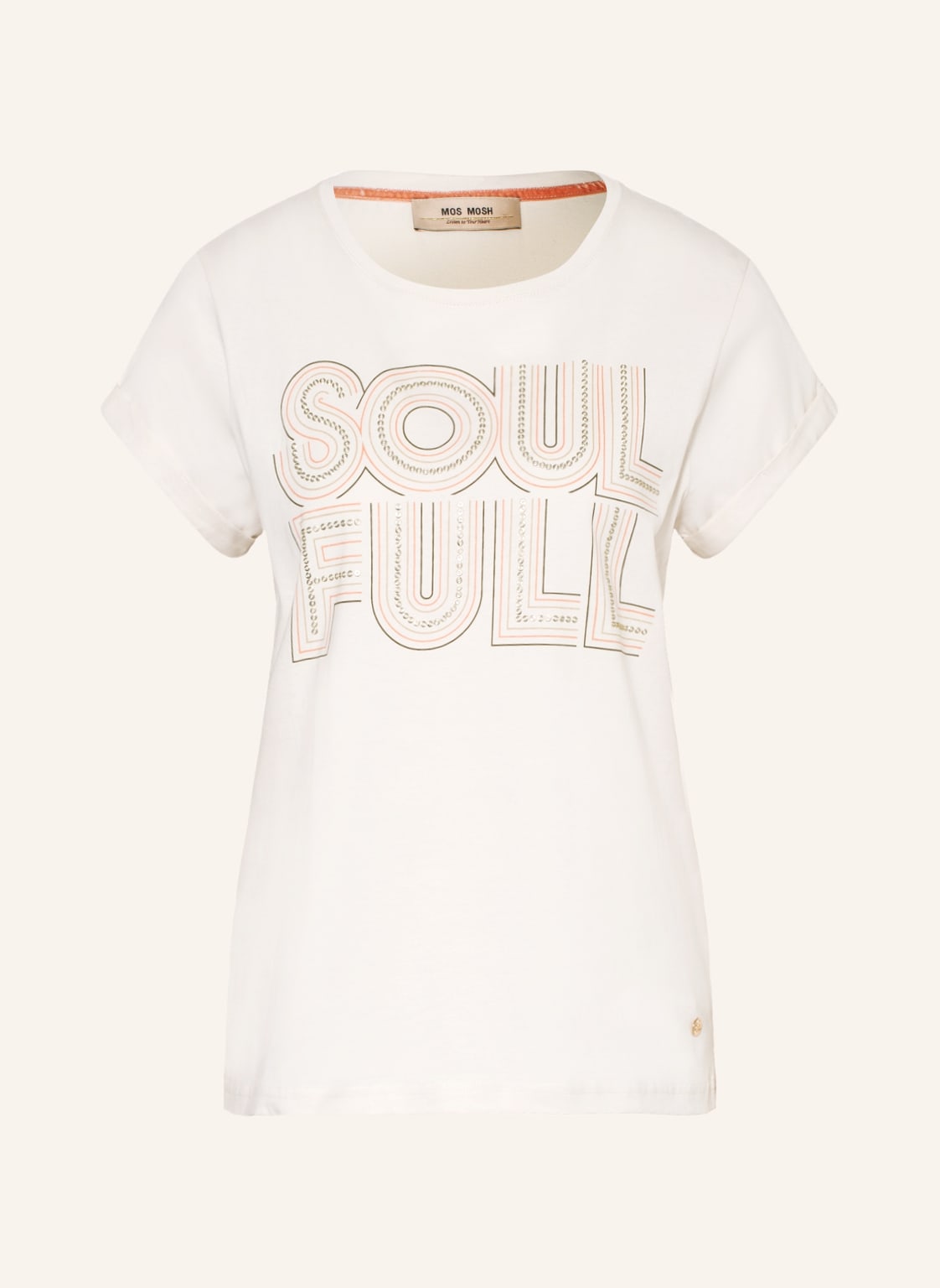 Image of Mos Mosh T-Shirt Jean weiss