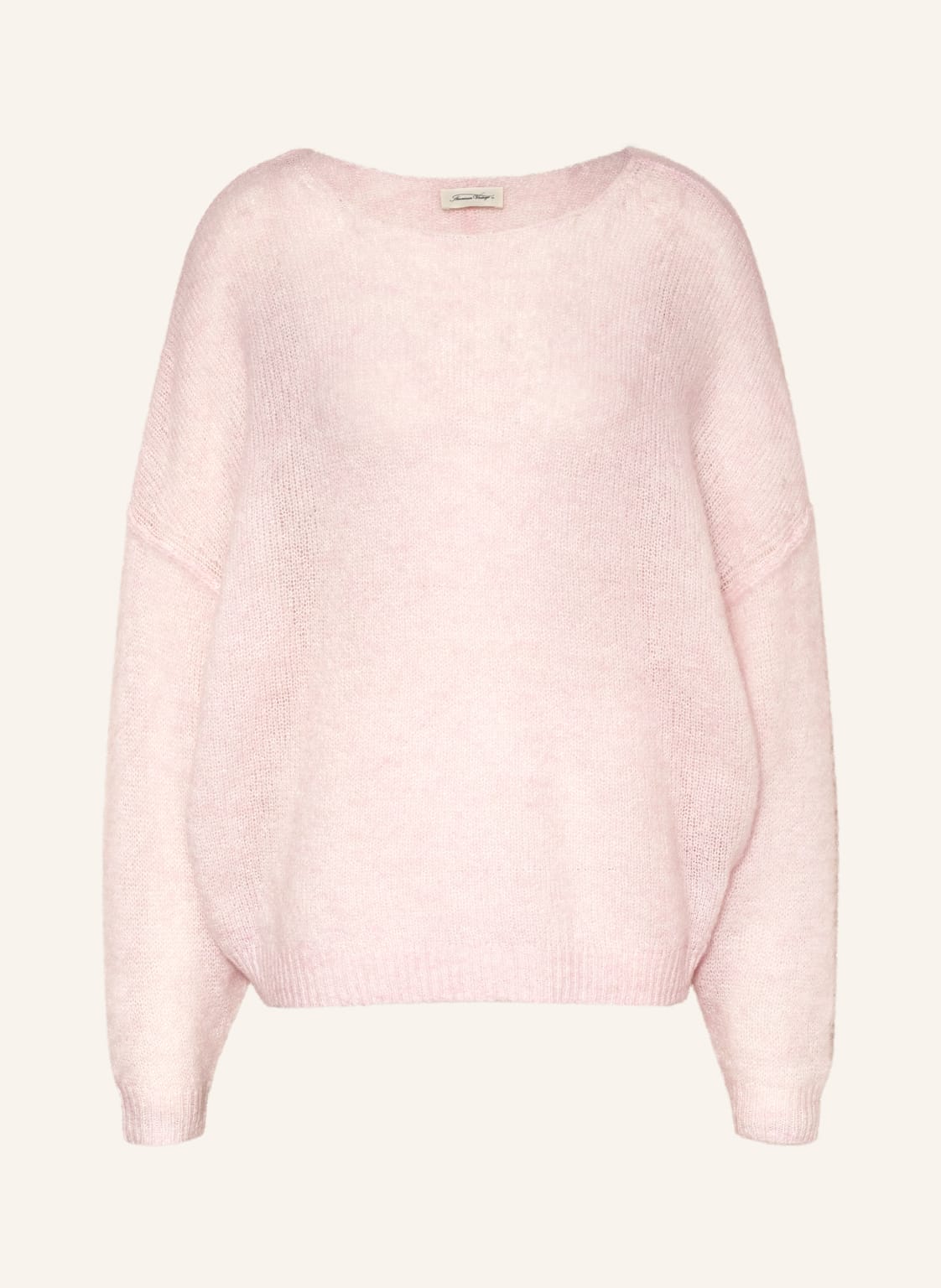 Image of American Vintage Oversized-Pullover Yanbay rosa