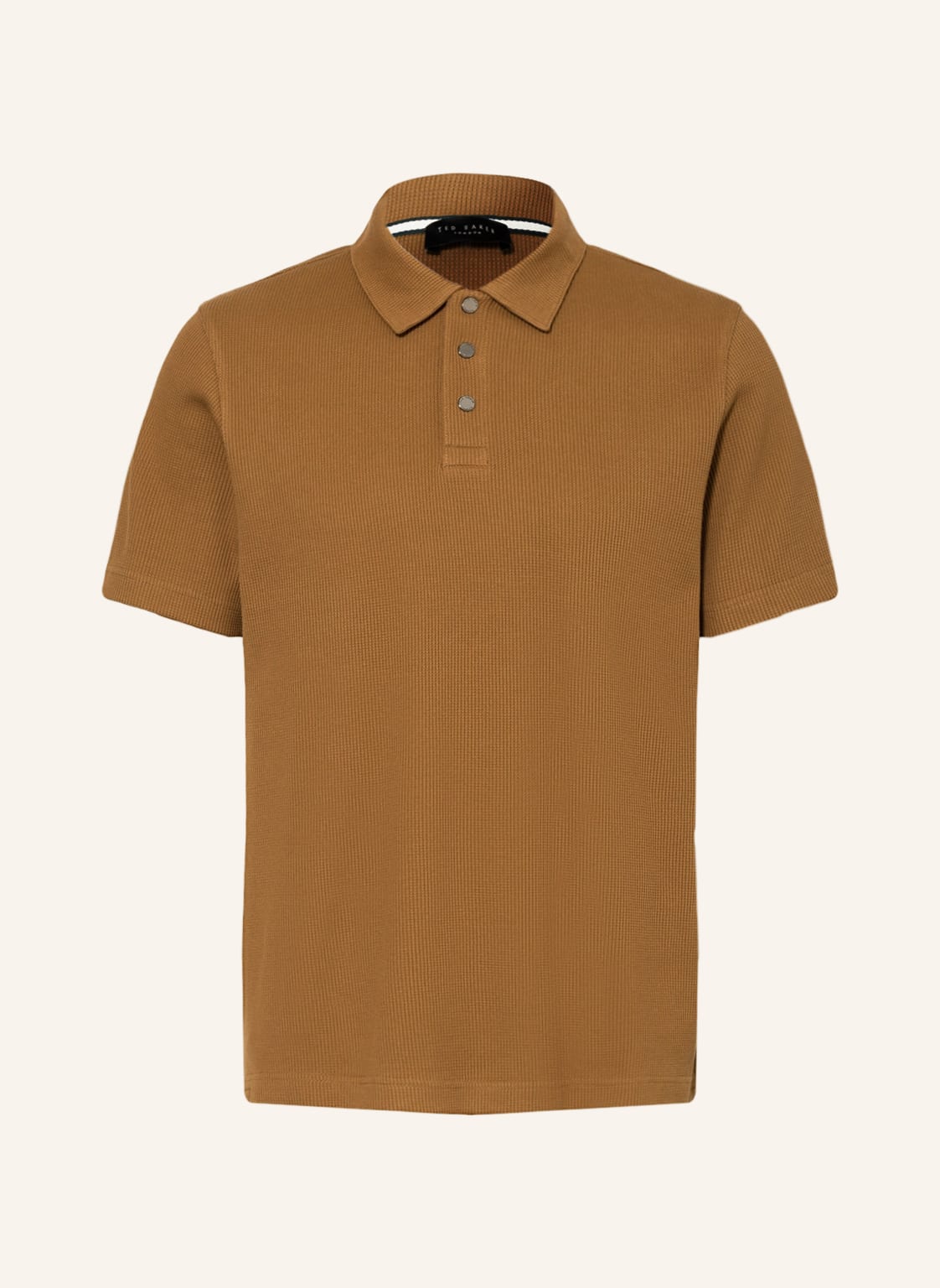 Image of Ted Baker Jersey-Poloshirt Bute braun
