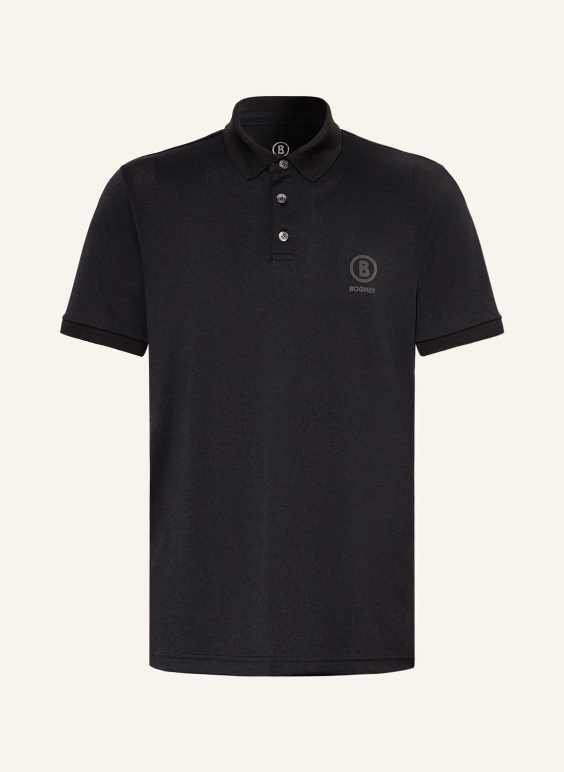 Image of Bogner Piqué-Poloshirt Daniel schwarz