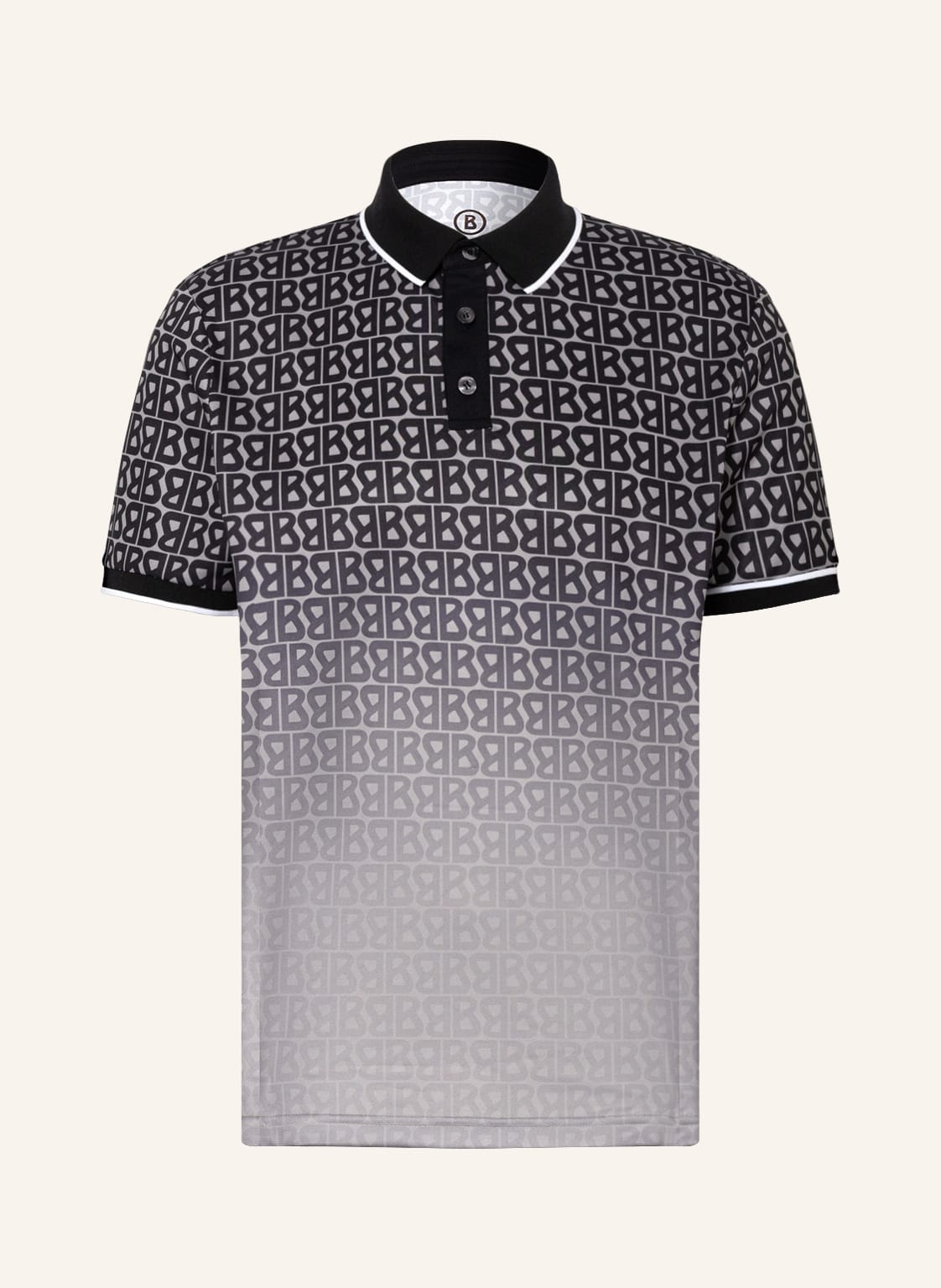 Image of Bogner Piqué-Poloshirt Arno schwarz