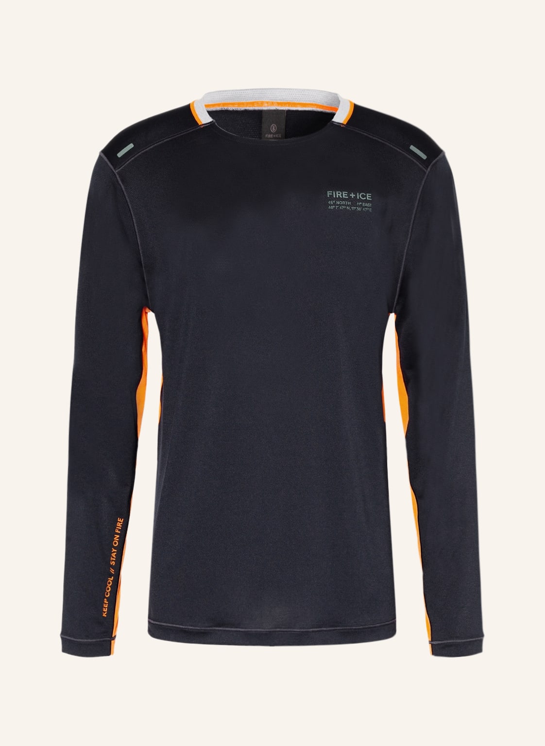 Image of Fire+Ice Longsleeve Basset blau