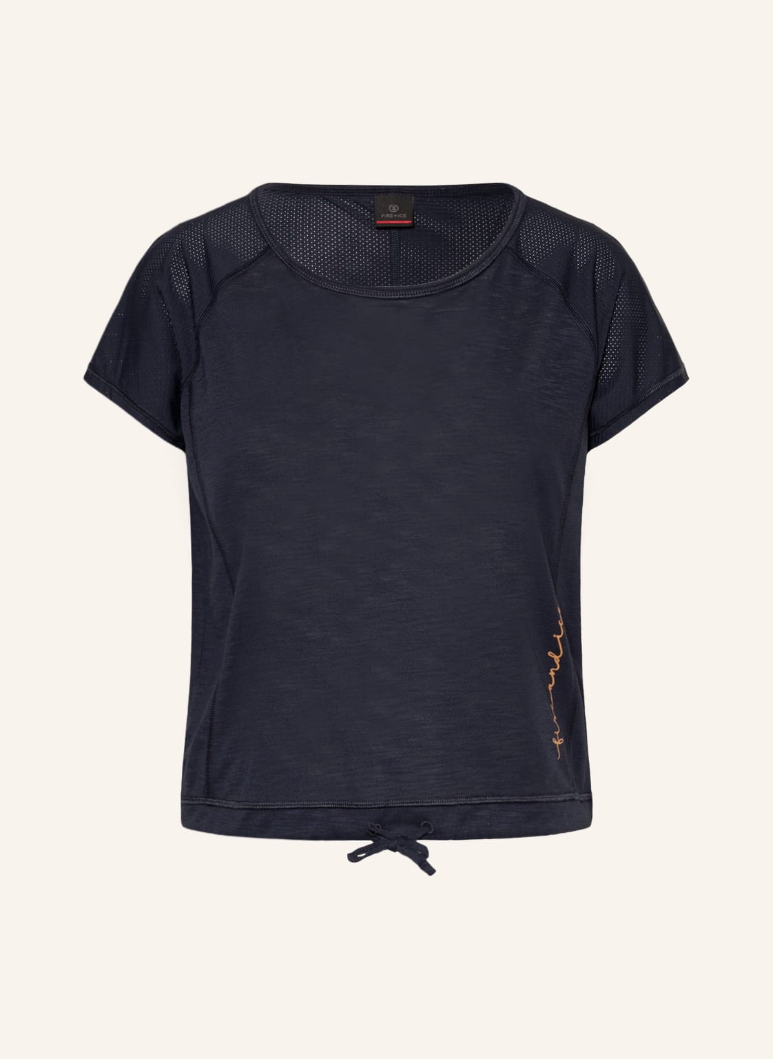 Image of Fire+Ice T-Shirt Helene Mit Mesh blau