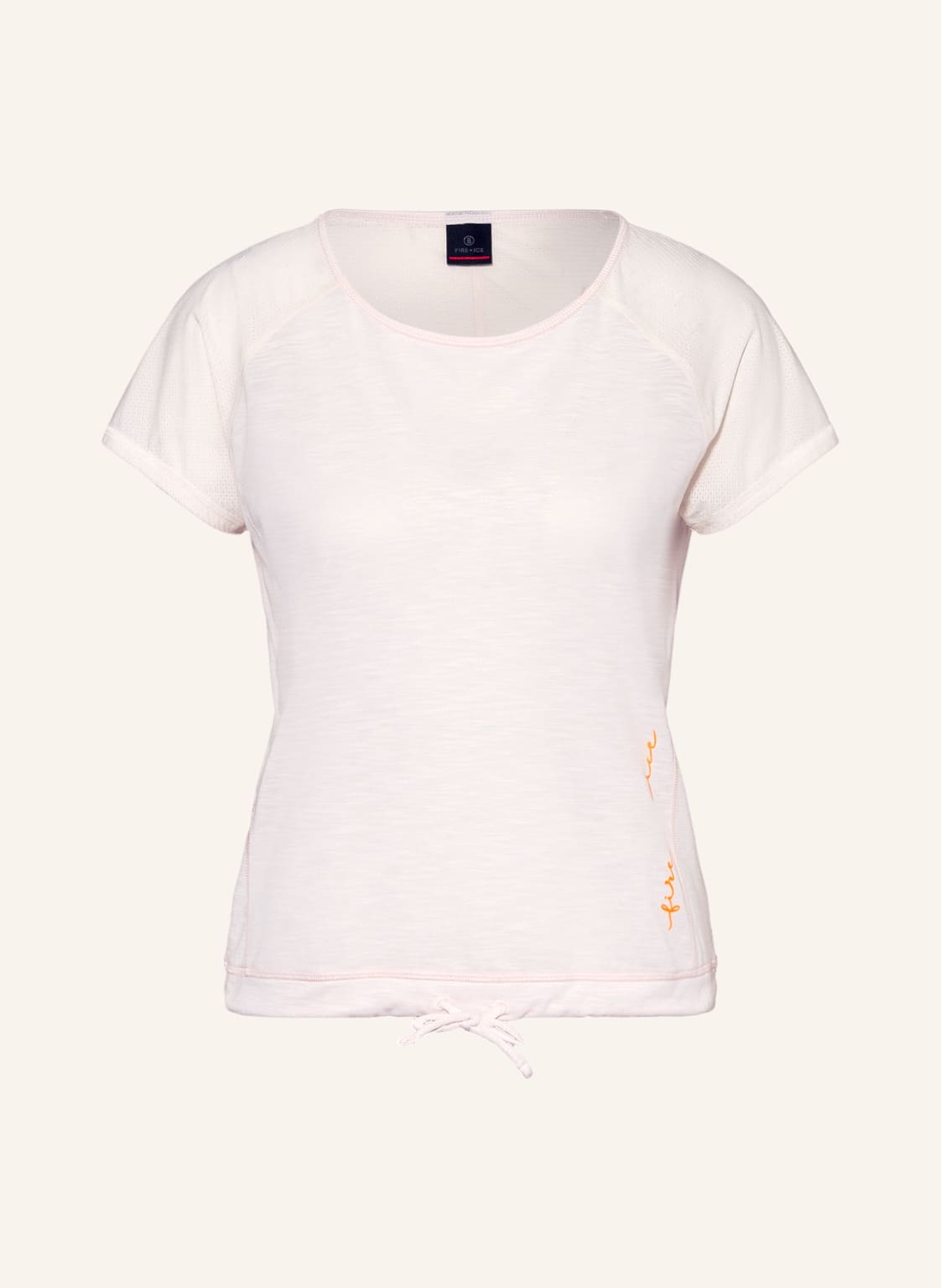 Image of Fire+Ice T-Shirt Helene Mit Mesh rosa