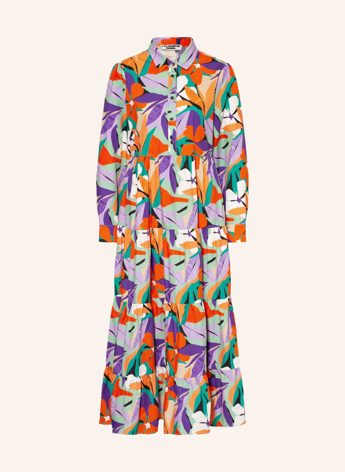 Image of Colourful Rebel Kleid Vivianne violett