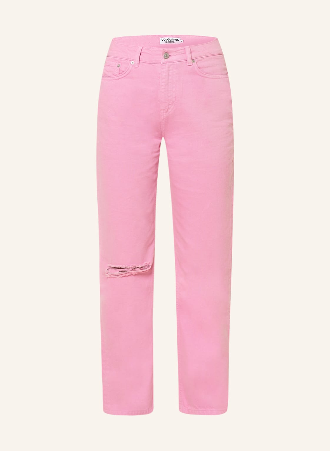 Image of Colourful Rebel Straight Jeans Jones violett