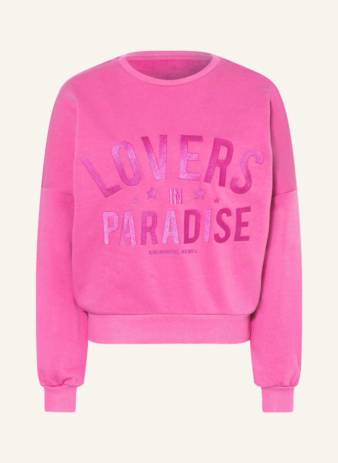 Image of Colourful Rebel Sweatshirt Embro pink