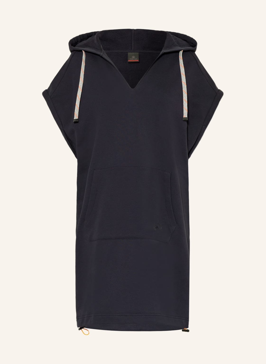 Image of Fire+Ice Hoodie-Kleid Yvonne blau