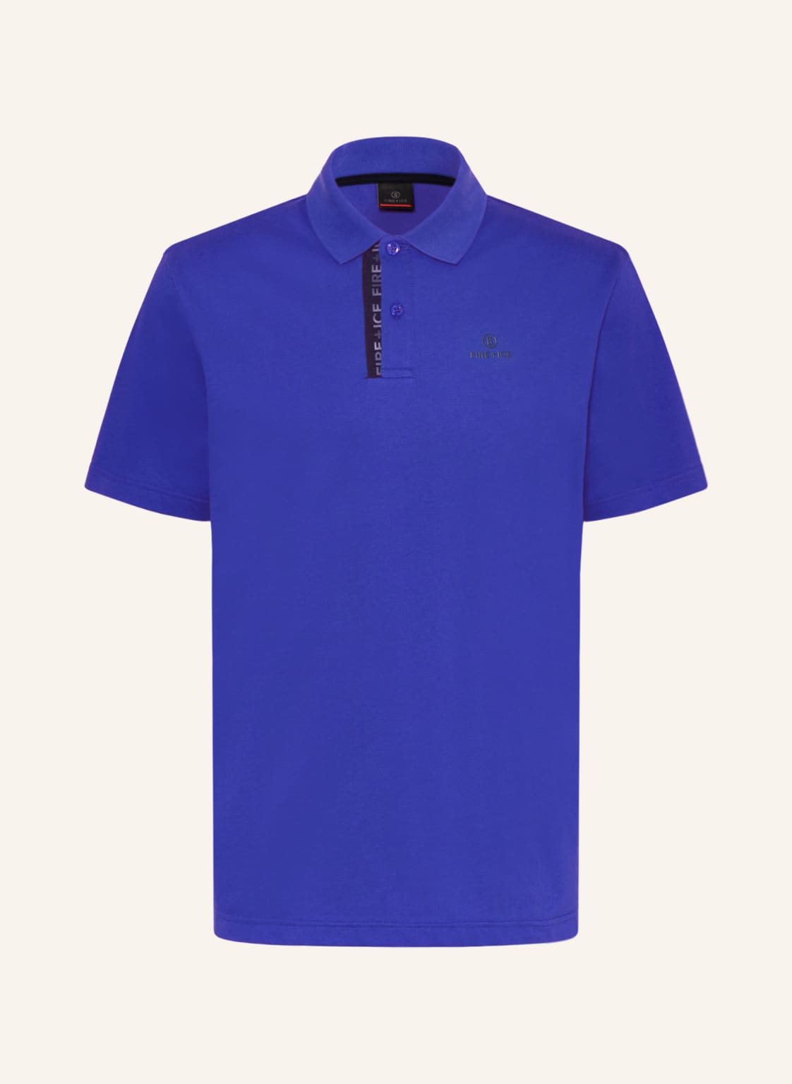 Image of Fire+Ice Piqué-Poloshirt ramon2 blau