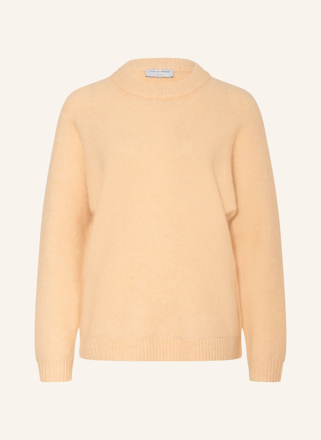 Image of Tiger Of Sweden Pullover Gwynn Mit Alpaka orange