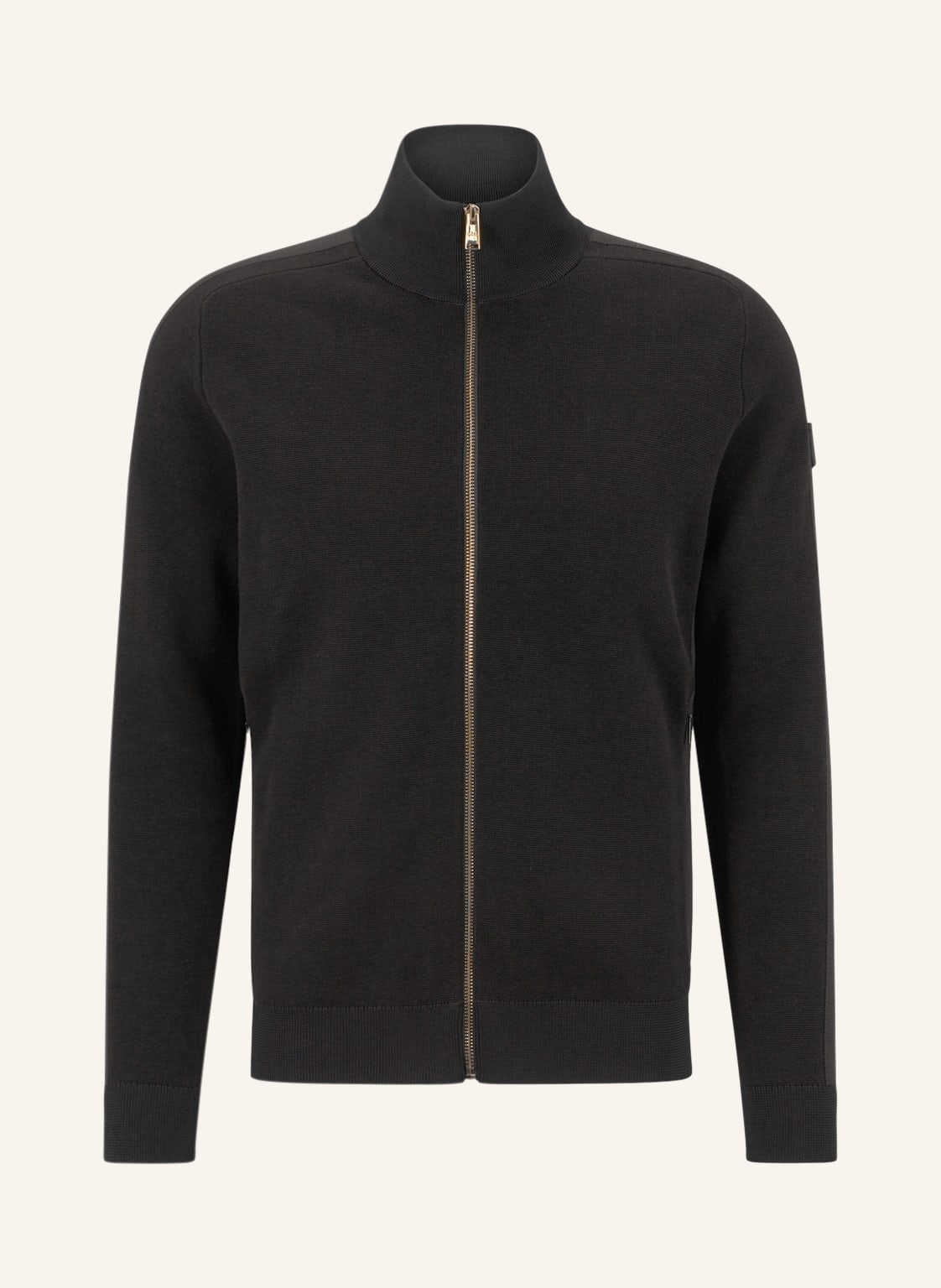 Image of Boss Strickjacke Fisio schwarz