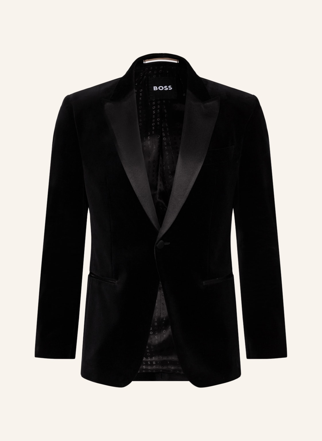 Image of Boss Smoking-Sakko Hutson Slim Fit schwarz