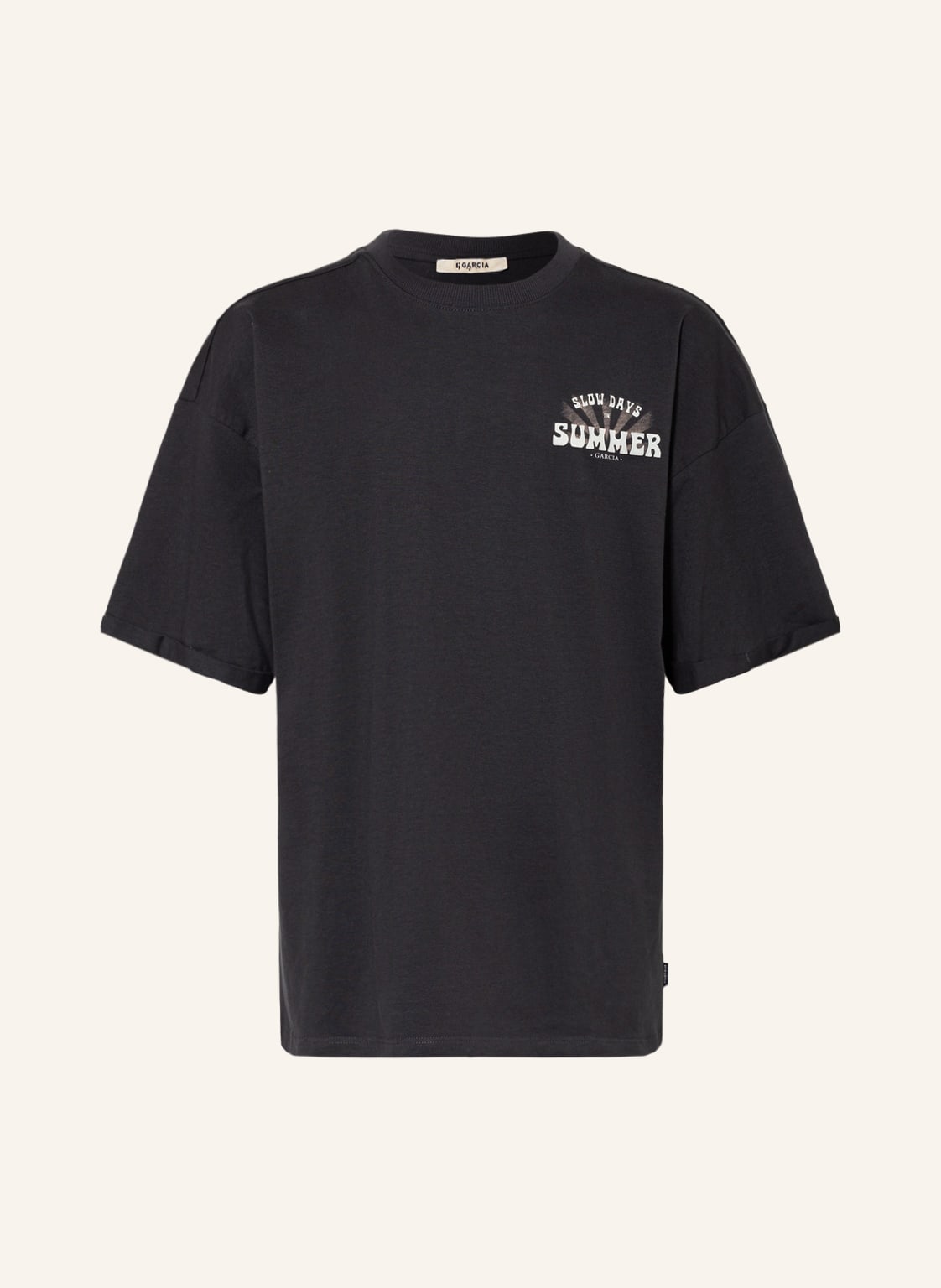 Image of Garcia T-Shirt schwarz