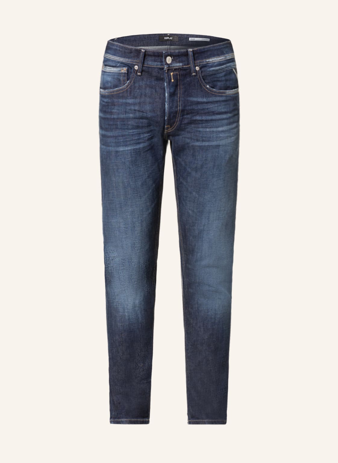 Image of Replay Jeans Regular Slim Fit blau