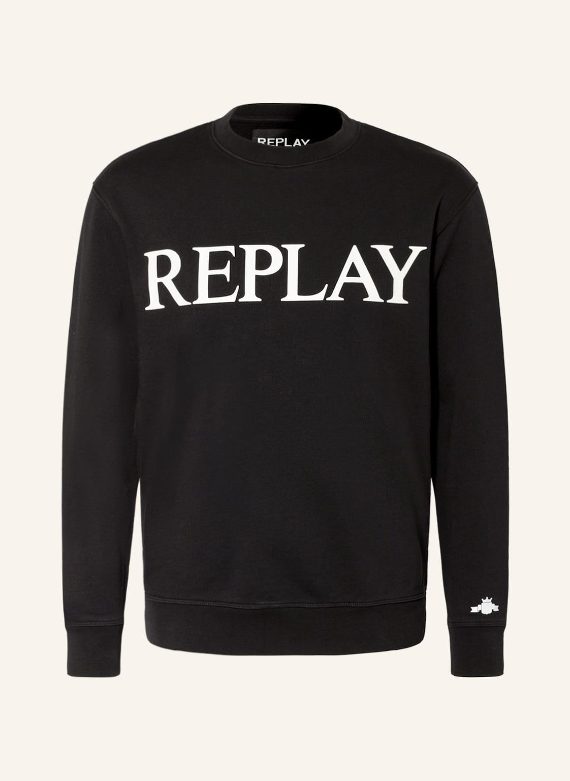 Image of Replay Sweatshirt schwarz