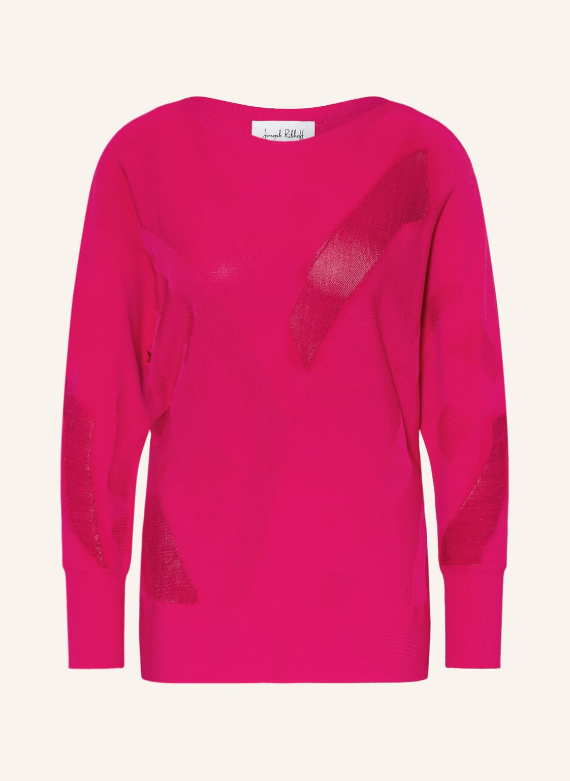 Image of Joseph Ribkoff Pullover Mit Glitzergarn pink