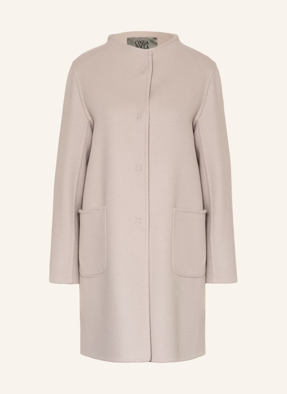 Image of Cinzia Rocca Wollmantel beige