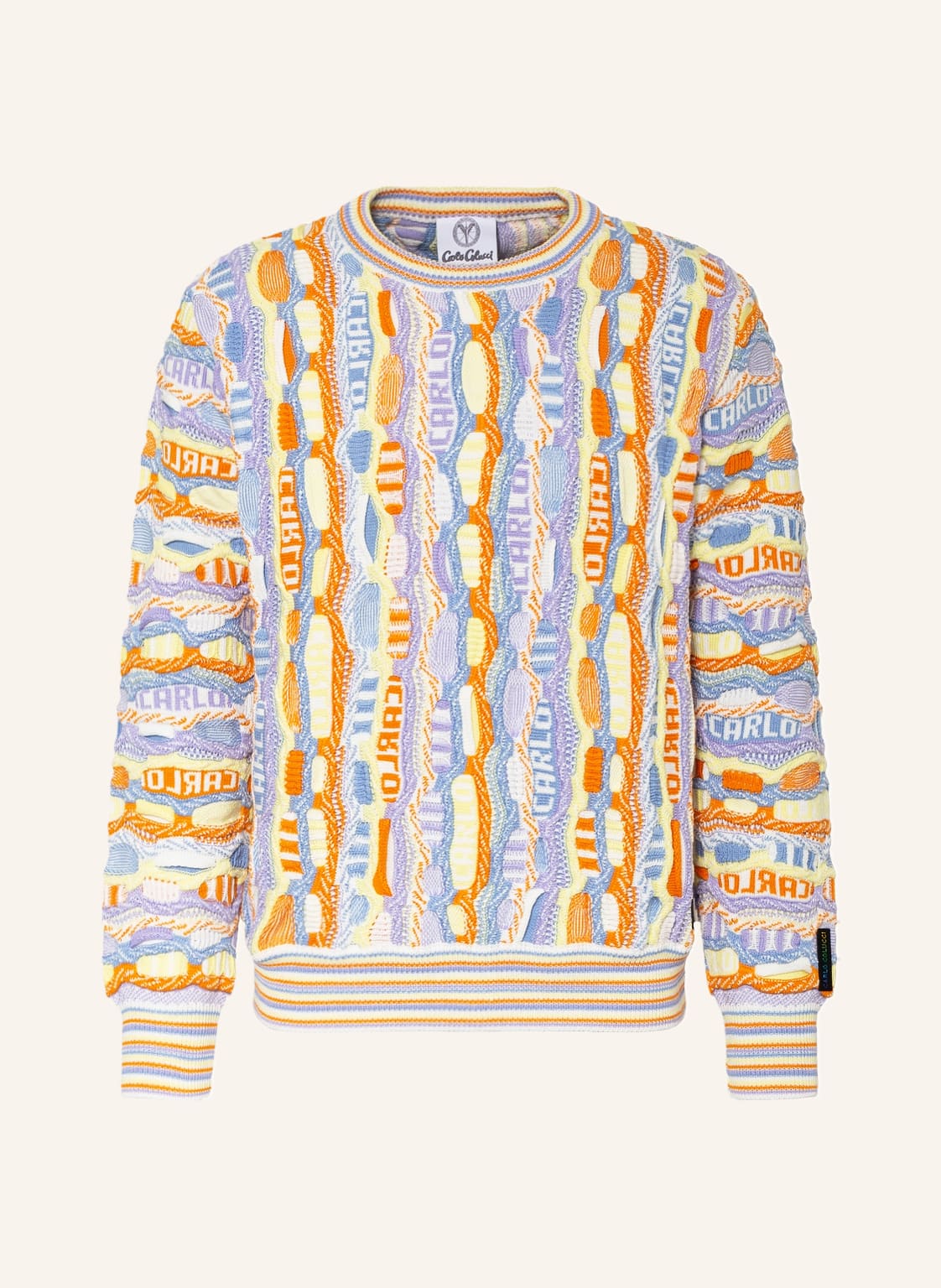 Image of Carlo Colucci Pullover gelb