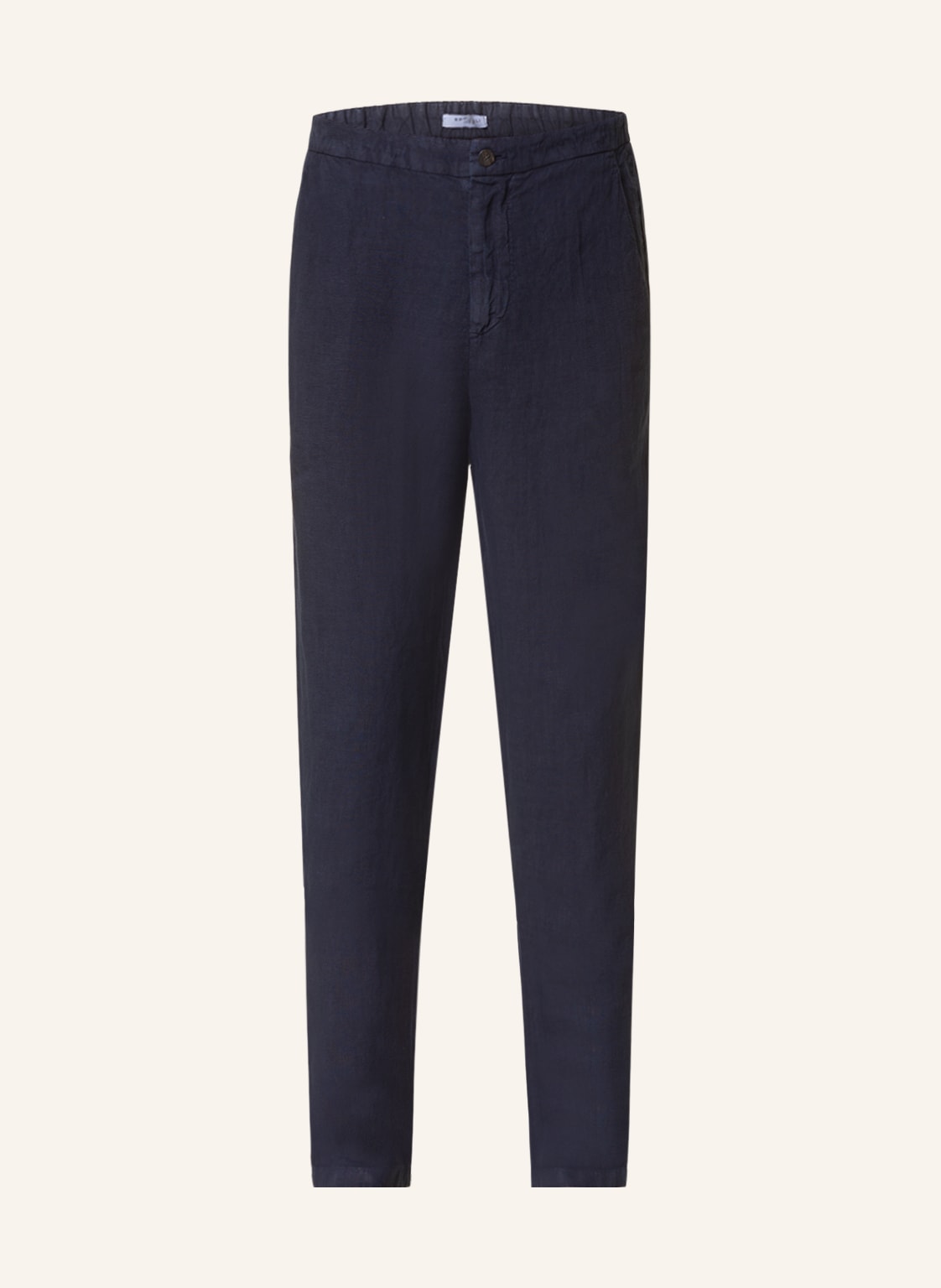 Image of Boglioli Leinenhose Extra Slim Fit blau