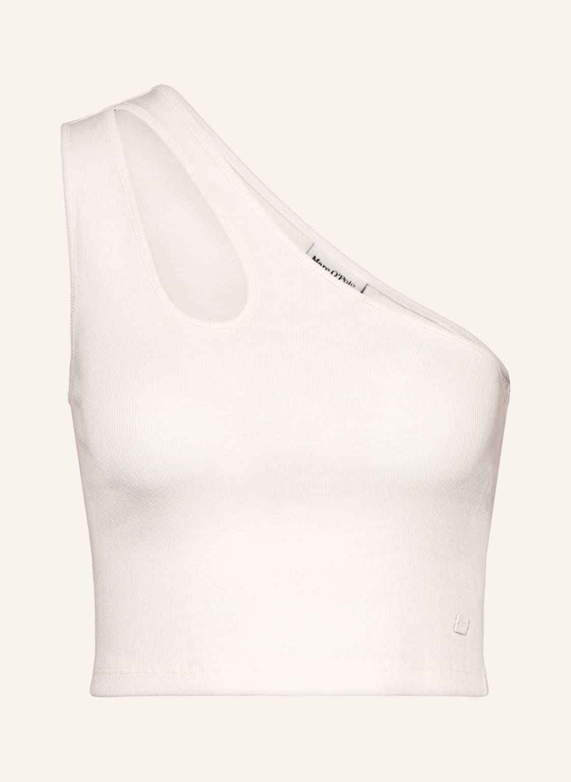 Image of Marc O'polo Denim One-Shoulder-Top weiss
