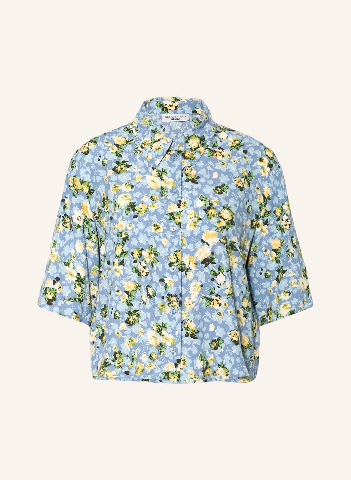 Image of Marc O'polo Denim Hemdbluse blau