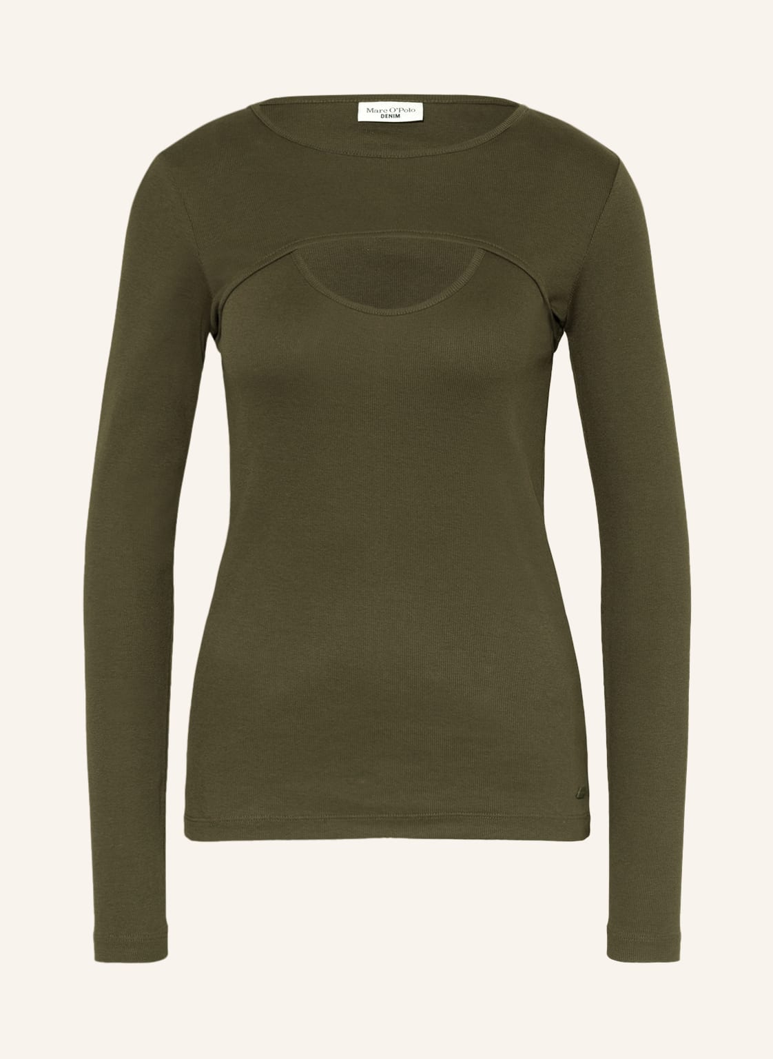 Image of Marc O'polo Denim 2-In-1-Longsleeve gruen