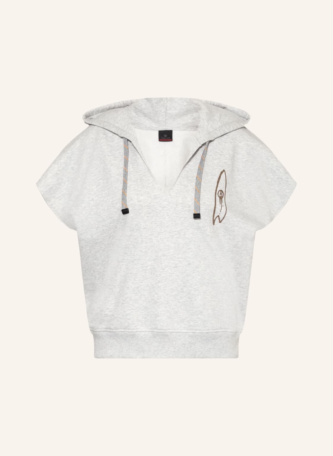 Image of Fire+Ice Hoodie Hale grau