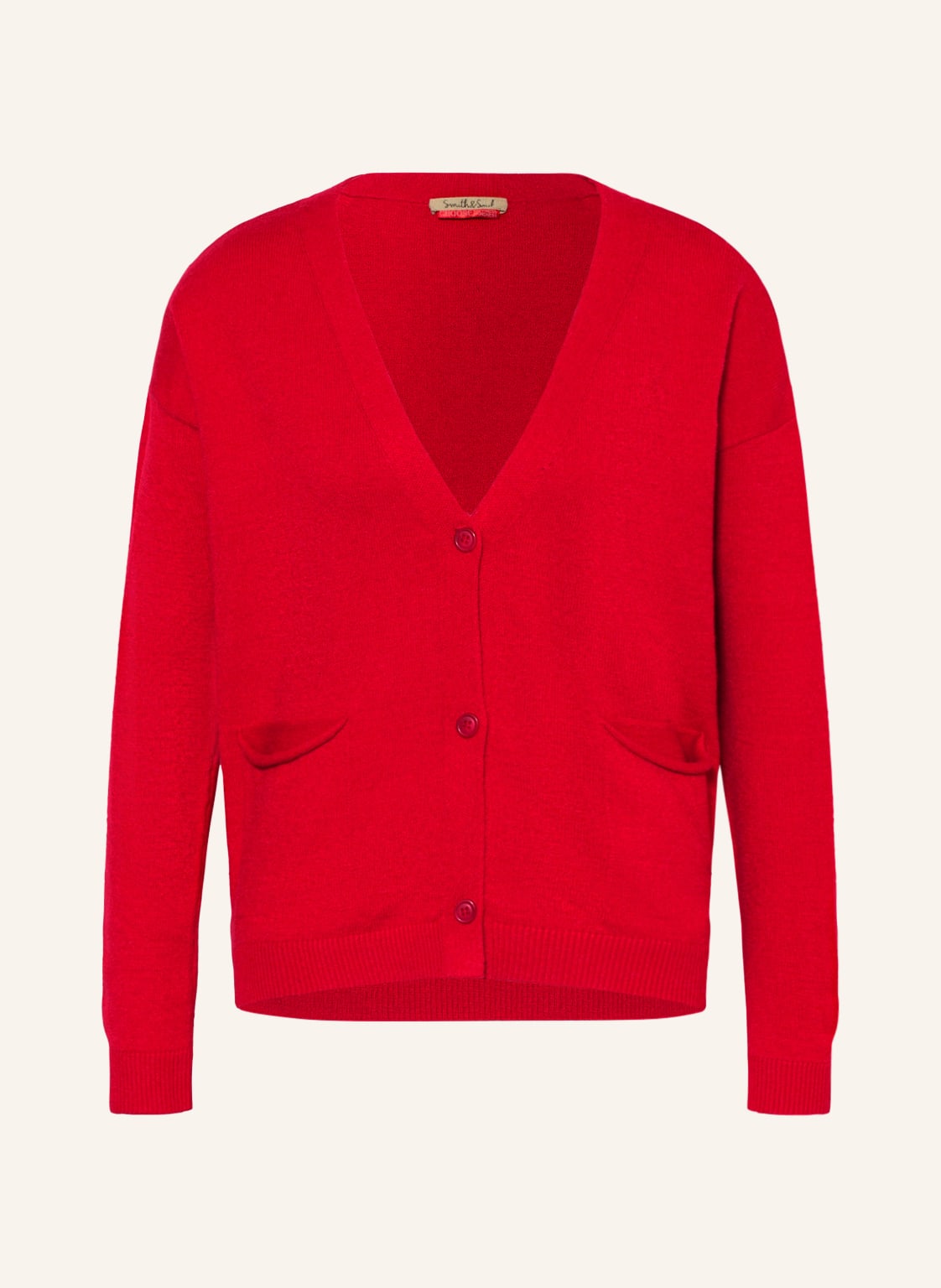 Image of Smith & Soul Strickjacke rot