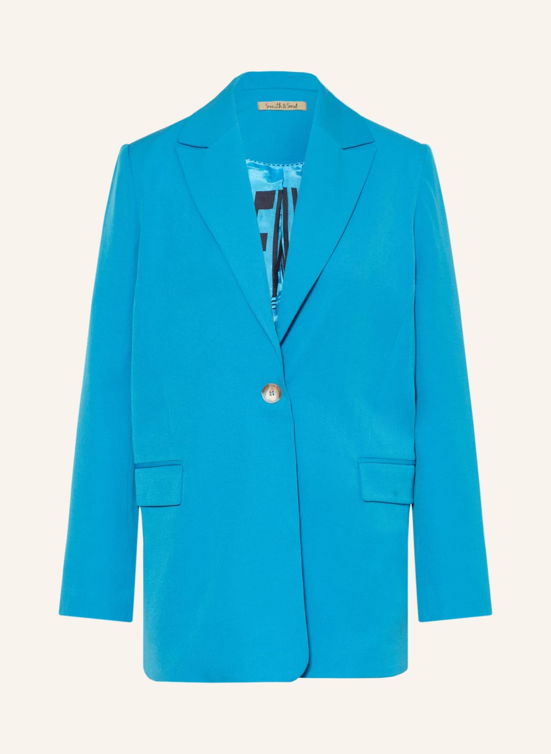 Image of Smith & Soul Blazer blau