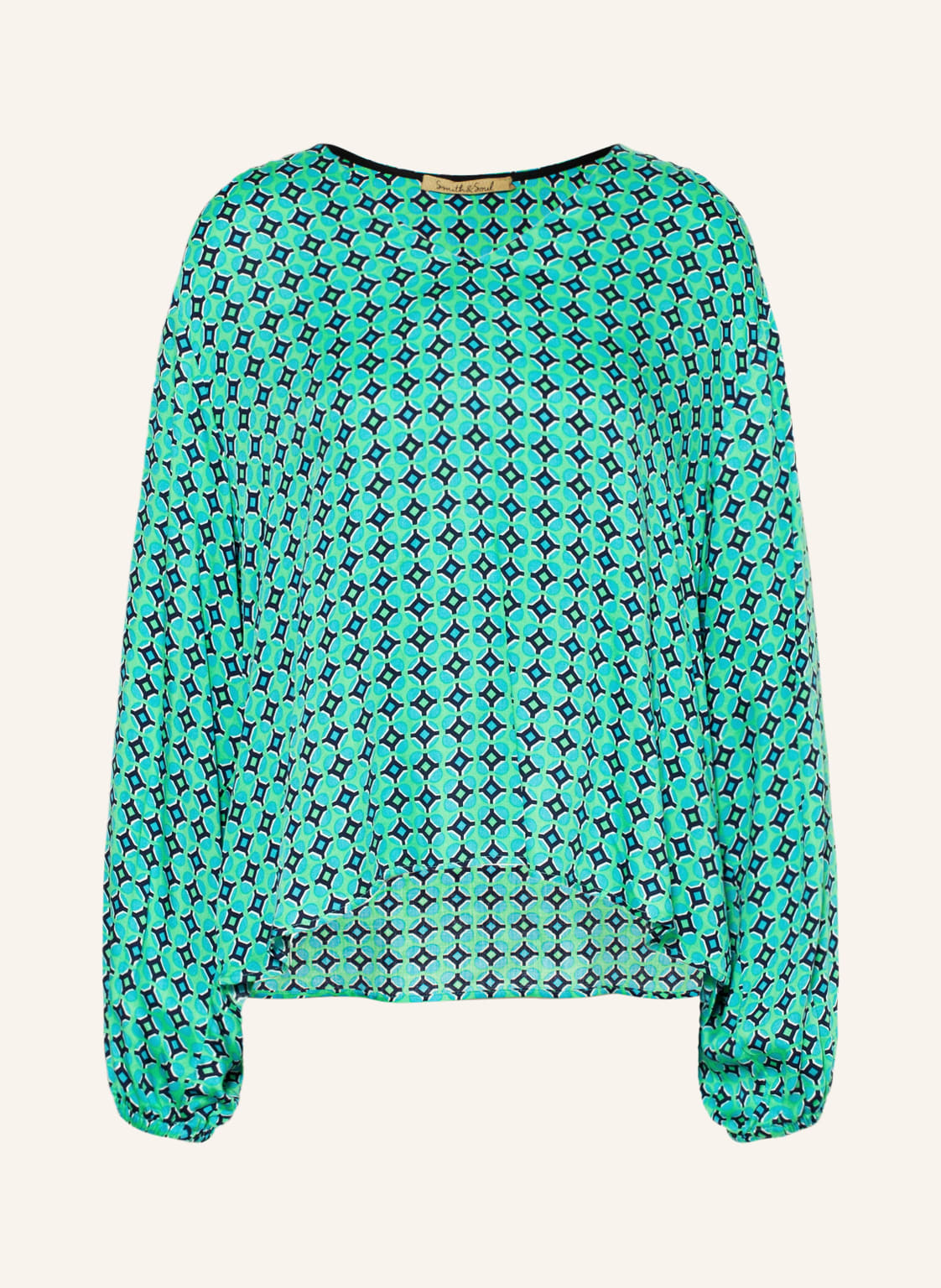 Image of Smith & Soul Blusenshirt blau