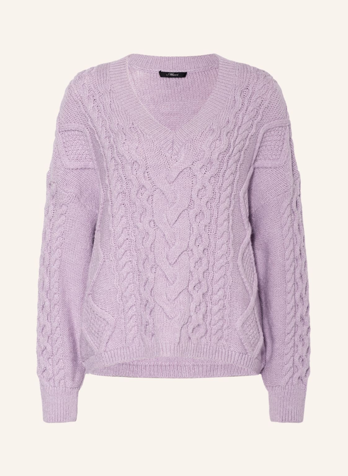 Image of Mavi Oversized-Pullover violett