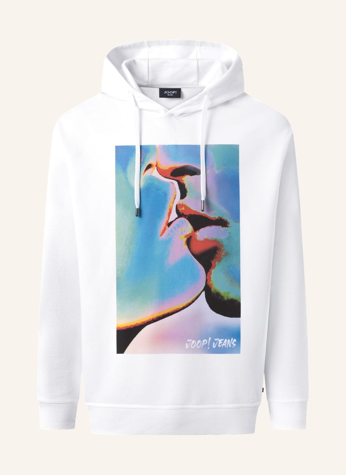 Image of Joop! Jeans Hoodie Sebastiano weiss