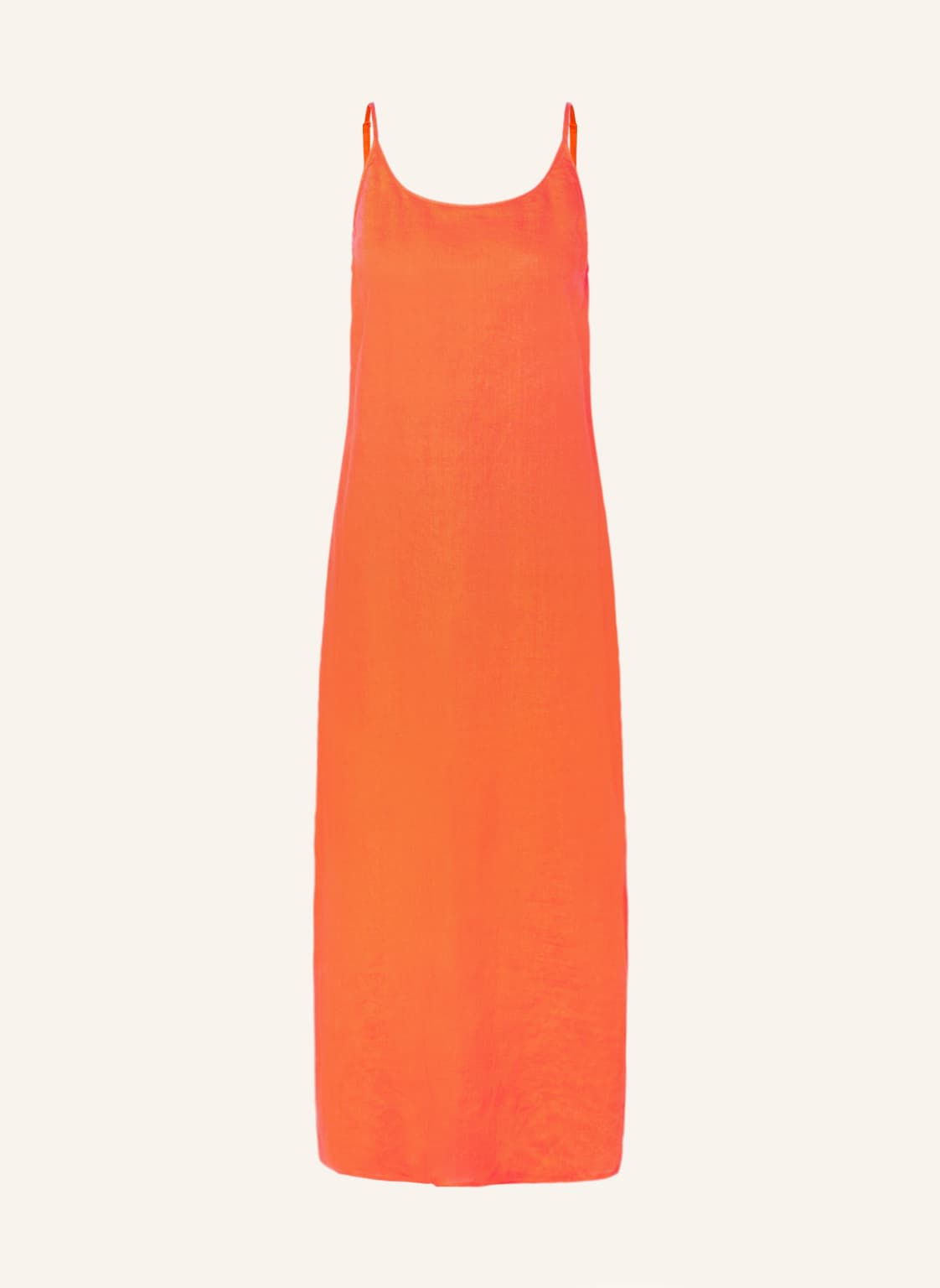 Image of Darling Harbour Leinenkleid orange