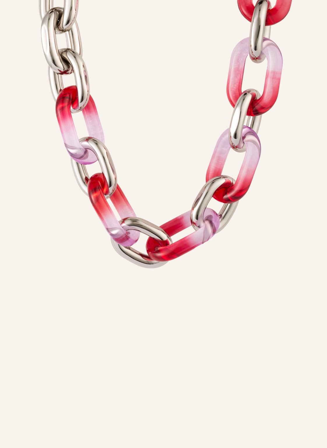 Image of Paco Rabanne Halskette Xl Link silber